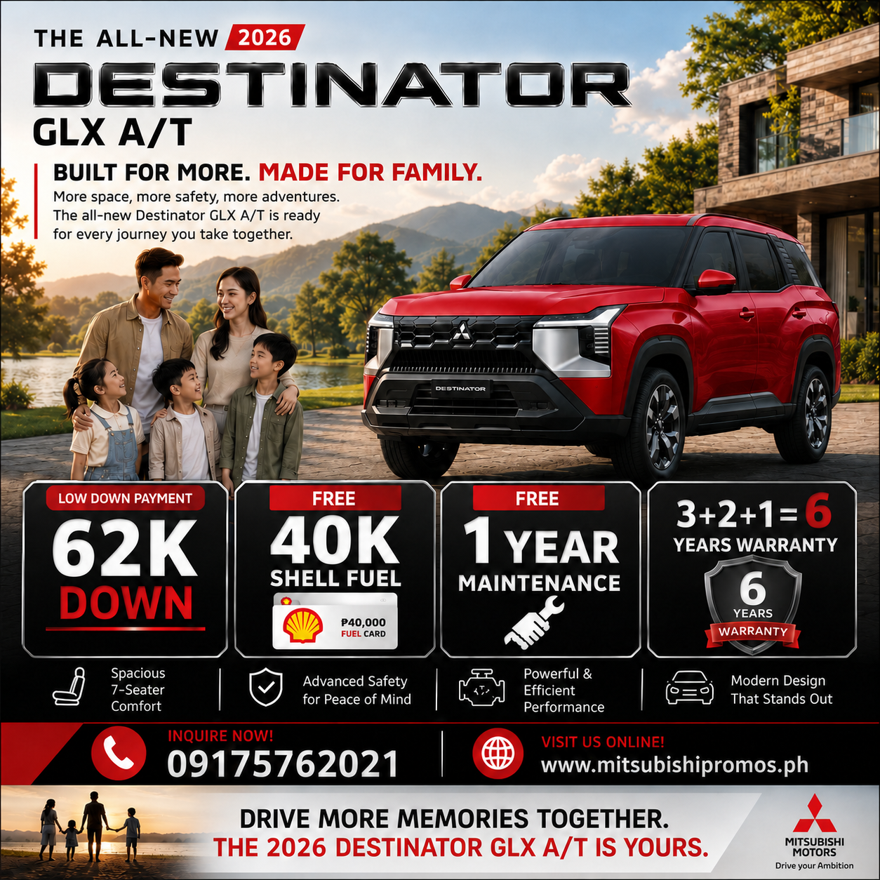 2026 DESTINATOR GLX 4x2 A/T