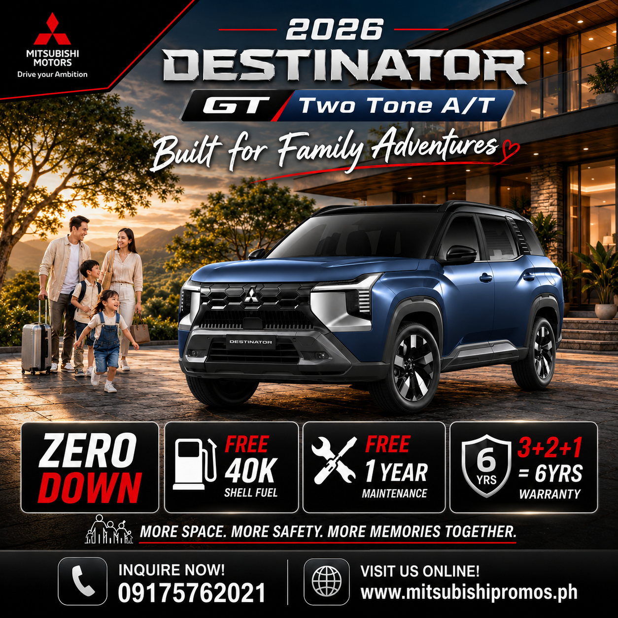 2026 DESTINATOR GT TWO TONE 4x2 A/T 