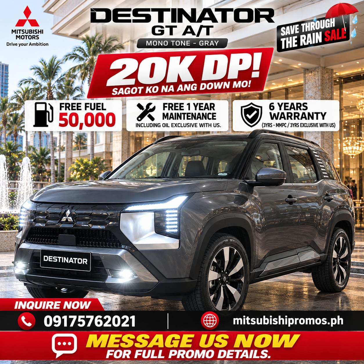 2026 DESTINATOR GT MONO TONE 4x2 A/T 