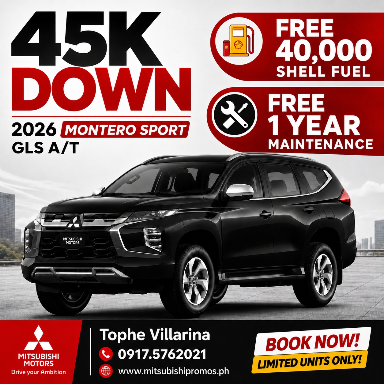 MONTERO SPORT GLS A/T 2026